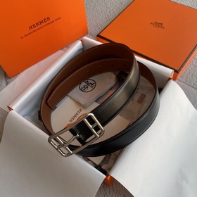 Hermes Оригинальный ремень Hermes, ширина 3,2 см, импортная кожа,