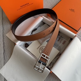 Hermes Оригинальный ремень Hermes, ширина 3,2 см, импортная кожа,
