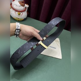 LV Louis Vuitton официальный сайт 4,0 ширина (не 3,8) тиснение ко