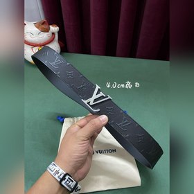LV Louis Vuitton официальный сайт 4,0 ширина (не 3,8) тиснение ко