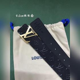 LV Louis Vuitton официальный сайт 4,0 ширина (не 3,8) тиснение ко