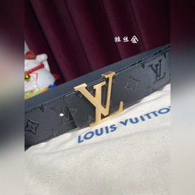 LV Louis Vuitton официальный сайт 4,0 ширина (не 3,8) тиснение ко