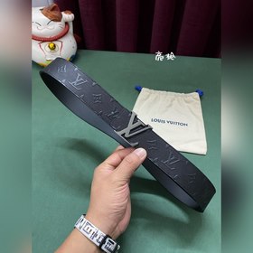 LV Louis Vuitton официальный сайт 4,0 ширина (не 3,8) тиснение ко