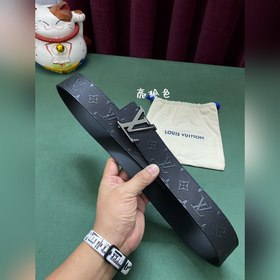 LV Louis Vuitton официальный сайт 4,0 ширина (не 3,8) тиснение ко