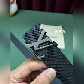 LV Louis Vuitton официальный сайт 4,0 ширина (не 3,8) тиснение ко