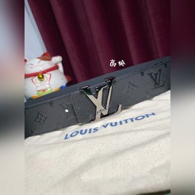 LV Louis Vuitton официальный сайт 4,0 ширина (не 3,8) тиснение ко