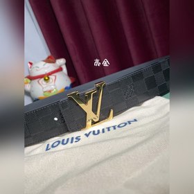 LV Louis Vuitton официальный сайт 4,0 ширина (не 3,8) тисненная к