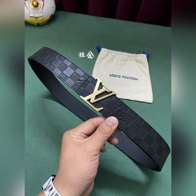 LV Louis Vuitton официальный сайт 4,0 ширина (не 3,8) тисненная к