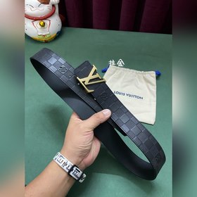 LV Louis Vuitton официальный сайт 4,0 ширина (не 3,8) тисненная к