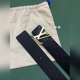 LV Louis Vuitton официальный сайт 4,0 ширина (не 3,8) тисненная к