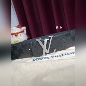 LV Louis Vuitton официальный сайт 4,0 ширина (не 3,8) тисненная к