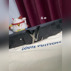 LV Louis Vuitton официальный сайт 4,0 ширина (не 3,8) тисненная к