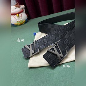 LV Louis Vuitton официальный сайт 4,0 ширина (не 3,8) тисненная к