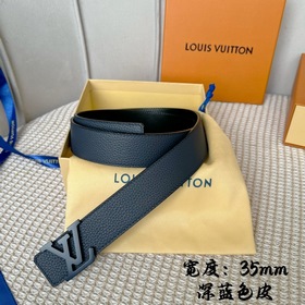 Серия Lv S-Lock, ширина 3,5 см, изящная пряжка с буквами, с логот