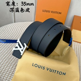 Серия Lv S-Lock, ширина 3,5 см, изящная пряжка с буквами, с логот