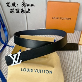 Серия Lv S-Lock, ширина 3,5 см, изящная пряжка с буквами, с логот