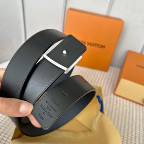 Серия Lv S-Lock, ширина 3,5 см, изящная пряжка с буквами, с логот