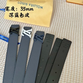 Серия Lv S-Lock, ширина 3,5 см, изящная пряжка с буквами, с логот