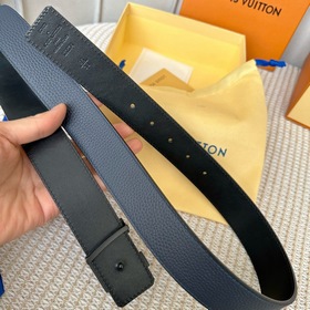 Серия Lv S-Lock, ширина 3,5 см, изящная пряжка с буквами, с логот