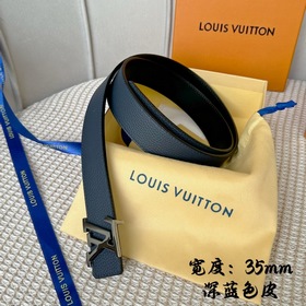 Серия Lv S-Lock, ширина 3,5 см, изящная пряжка с буквами, с логот