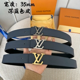 Серия Lv S-Lock, ширина 3,5 см, изящная буквенная застежка с лого