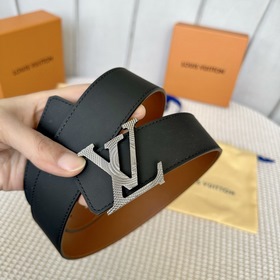 Новая модель! Ремень LV fancy 40 мм с двусторонним дизайном, изго