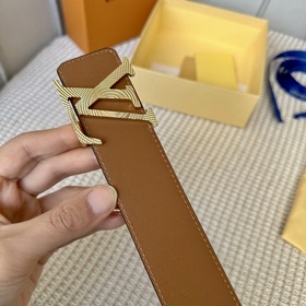 Новая модель! Ремень LV fancy 40 мм с двусторонним дизайном, изго