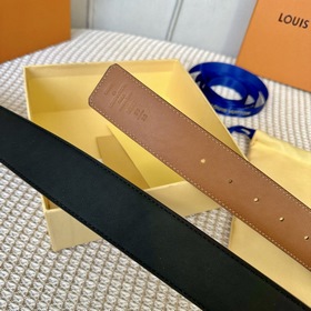 Новая модель! Ремень LV fancy 40 мм с двусторонним дизайном, изго