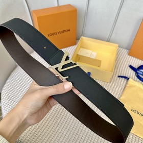 Новая модель! Ремень LV fancy 40 мм с двусторонним дизайном, изго
