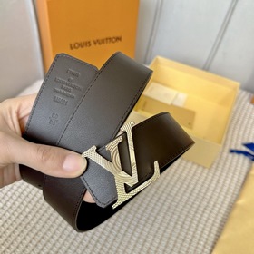 Новая модель! Ремень LV fancy 40 мм с двусторонним дизайном, изго