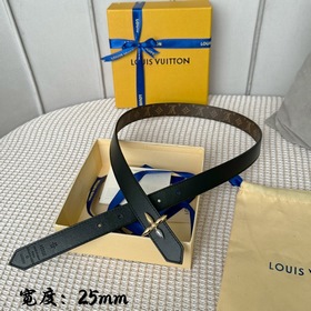 Lv pyrmide Truck L «OEiI Двусторонний пояс» Женский пояс Lv, шири