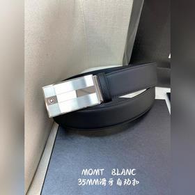 Мужской автоматический ремень Montblanc — ширина 34 мм, высококач