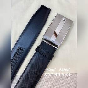 Мужской автоматический ремень Montblanc — ширина 34 мм, высококач