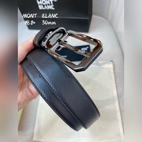 Montblanc, ширина 3,0 см, из кожи верхнего слоя, высококачественн