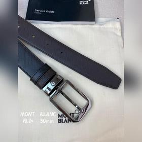 Montblanc, ширина 3,0 см, из кожи верхнего слоя, высококачественн