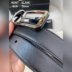 Montblanc, ширина 3,0 см, из кожи верхнего слоя, высококачественн