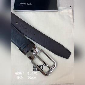 Montblanc, ширина 3,0 см, из кожи верхнего слоя, высококачественн
