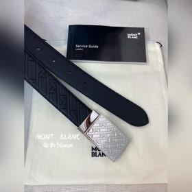 Montblanc, ширина 3,0 см, из кожи верхнего слоя с тиснением, высо