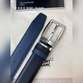 Montblanc, ширина 3,0 см, из кожи верхнего слоя, высококачественн