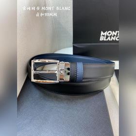 Montblanc, ширина 3,0 см, из кожи верхнего слоя, высококачественн