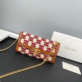 Бренд： Celine 621664 Цвет： коричневый с узором Размер： 19*10,5*.