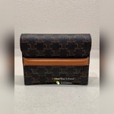 Бренд： Celine 31535 Цвет： черный с принтом Размер： 10,5*9*4 см.