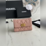 【Оригинал】 chanel  leboy маленький кожаный чехол поступил в продажу! Ромбовидный