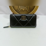 chanel Chanel, модель из фирменной коллекции, кожаная кошелька на молнии из козь