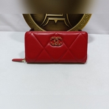 chanel Chanel, модель из фирменной коллекции, кожаная кошелька с застежкой-молни