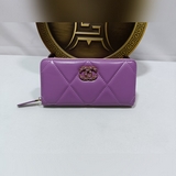 chanel Chanel, модель из фирменной коллекции, кожаная кошелька с застежкой-молни