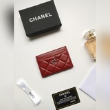 chanel Карман для карт Chanel, модель： ap0213  Размеры： 7,5 × 11,2 × 0.