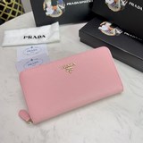 PRADA, классическая модель небольшого кошелька на молнии. Классический дизайн, п