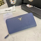 PRADA, классическая модель небольшого кошелька на молнии. Классический дизайн, п