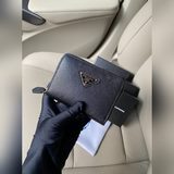 В комплекте с коробкой Популярный кожаный кошелек PRADA [Сердце] Новейшая модель